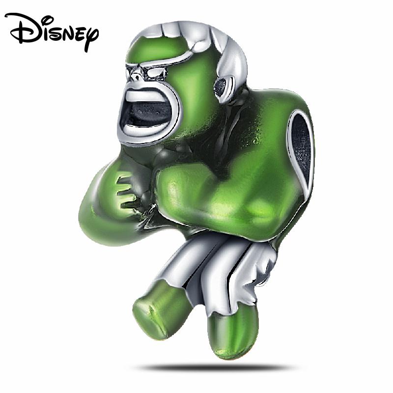 Disney 925 Silver Red Spider Ratatouille Charms Bead Earrings Bracelet Fit Original Bracelets DIY Birthday Jewelry Gift