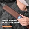 BIG1 For Volkswagen VW Leather Car Safety Belt Shoulder Cushion Extended Length Anti-Wear Golf 4 5 6 7 Polo Jetta Sagitar Magotan