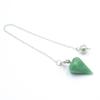 Natural Hexagonal Crystal Pyramid Pendant