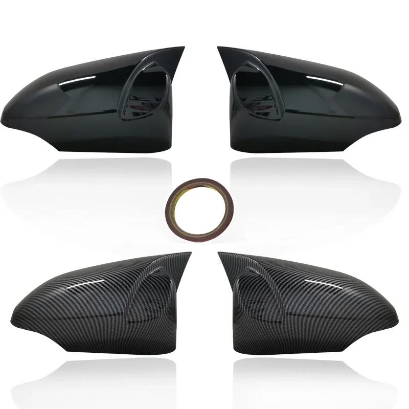 Side Wing Rearview Mirror Cover Cap For Toyota Corolla 2014 2015 2016 2017 Carbon Black high quality types