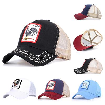 Dragon Art Pattern Fashion Adjustable Cotton Baseball Caps Trucker Driver Hat Outdoor Cap Black