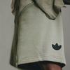 adidas Oryginalne Codzienne Szorty Unisex Pebble Srebrno-Szare HZ9021