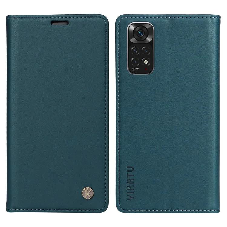 

YK-001 For Xiaomi Redmi Note 12S 4G Case Magnetic Closing PU Leather Cover