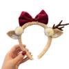 Christmas Antler Headband Hair Clip for Girls - Holiday Dress-Up Accessories