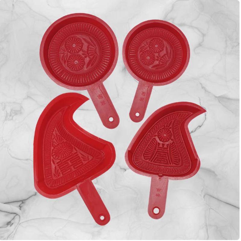 Chinese-style mold red peach cake stamp, Chaoshan red peach cake stamp, mold moon cake cake print красный