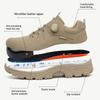 Men's Safety Shoes with Button Design Steel Toe Anti- Crush Resistant And Slip-Resistant Outsole for Outdoor Workshop Workwear