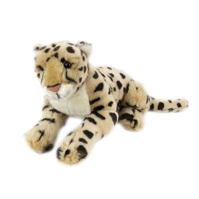 Simulation Wildlife Leopard Plüsch Spielzeug Gelb Spotted Leopard Plüsch Puppe Dekoration