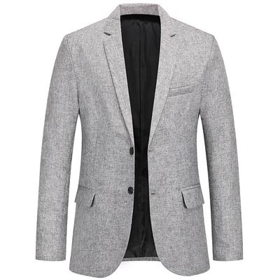 Spring and Autumn Men's Suit Fashion Solid Color Small Suit Men's Jacket Casual Men's Suit