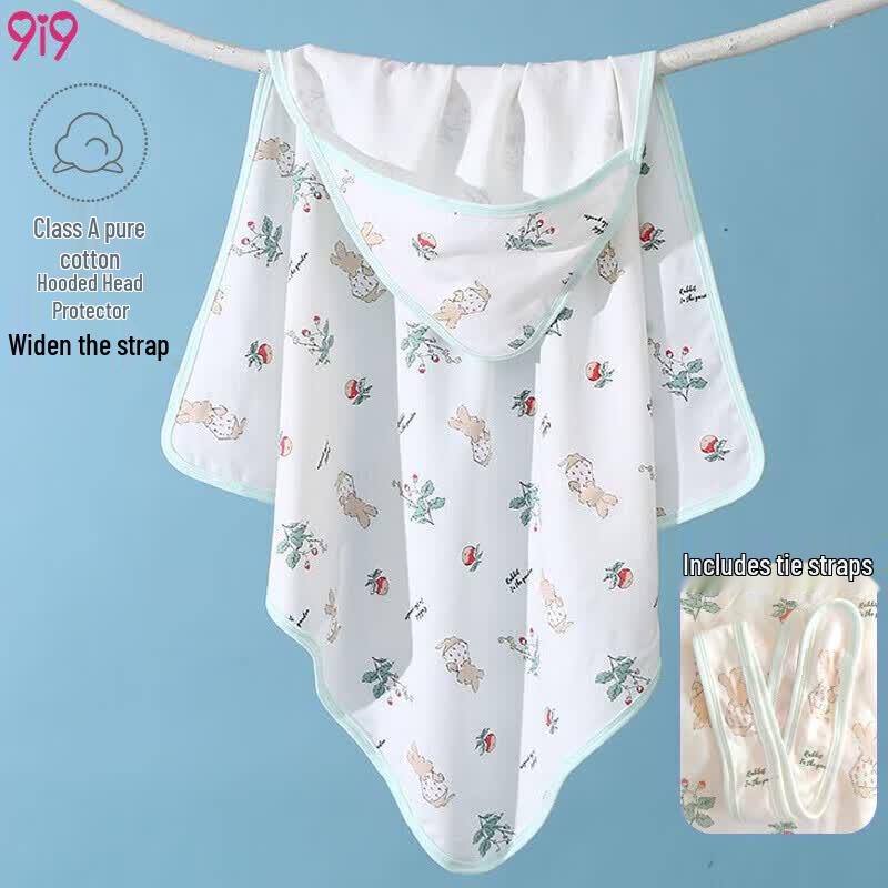 Newborn Baby Pure Cotton Swaddle Blanket 85x85cm