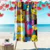 Maggie Simpson Print Beach Towel, Large Soft Quick Dry Towel for Beach Camping Swimming