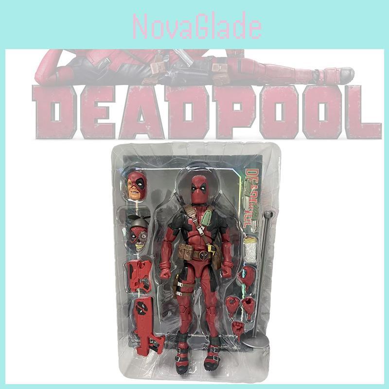 Ultimate Deadpool 8-inch Action Figure Pvc Material Terrifying And Cool Design