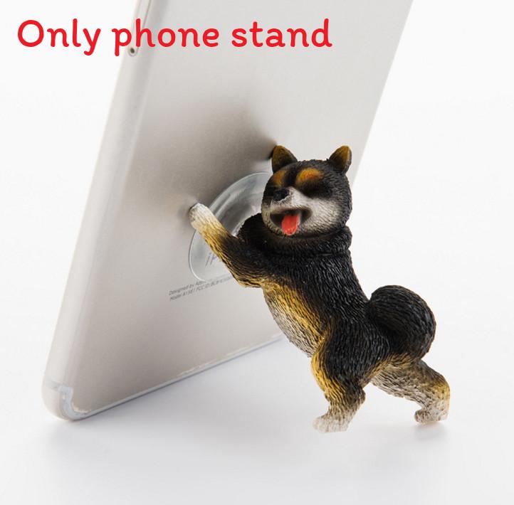 Dog Shape Suction Cup Phone Holder With Nonslip Grip For Home And Office Use