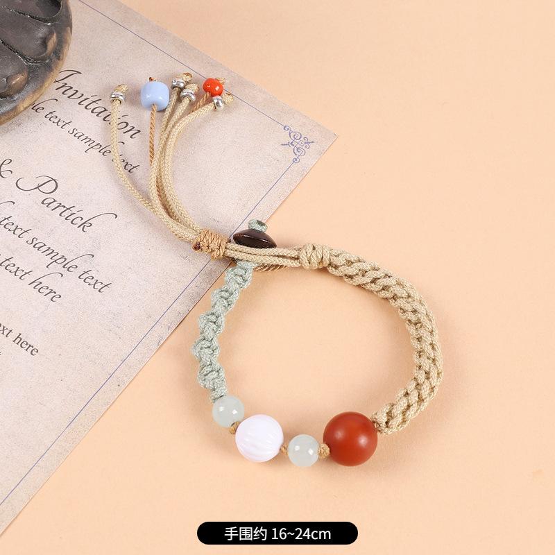 Mountain Ghost Spending Money Bracelet, Hand-woven Retro Tibetan Bracelet Bracelet, Cultural and Play Accessories