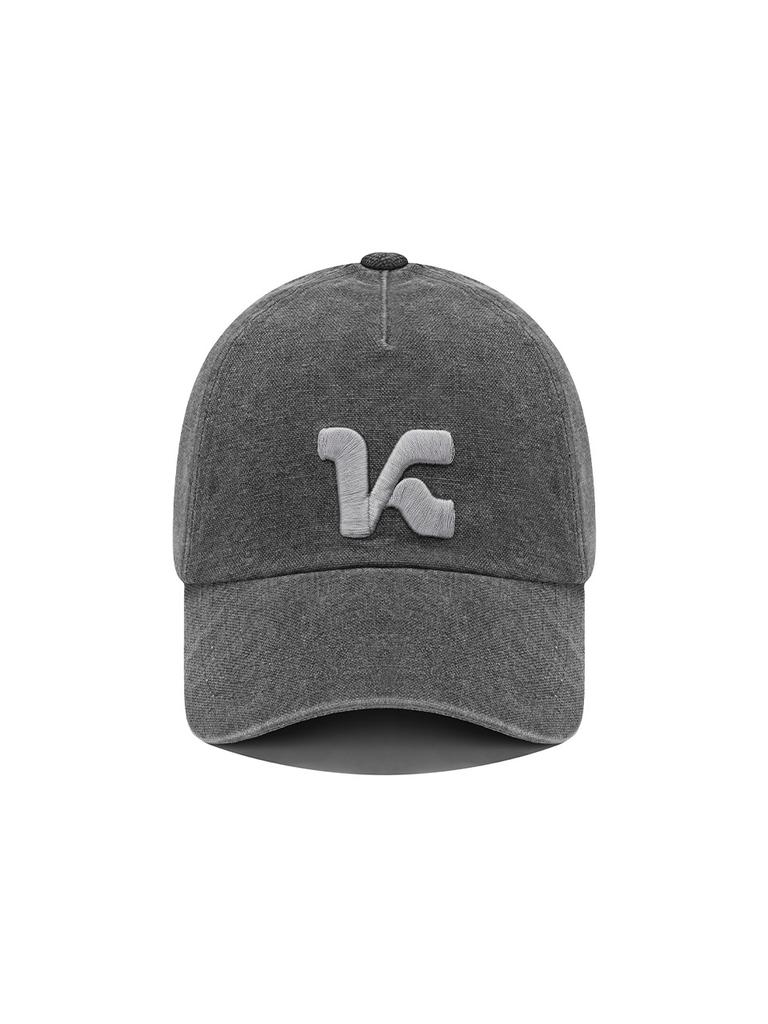 KIJUN K Symbol Cap Unisex Charcoal