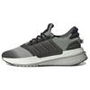 X_PLRBOOST Grey Silver Green Men Sneakers Cloud-White Grey-Two ID9435