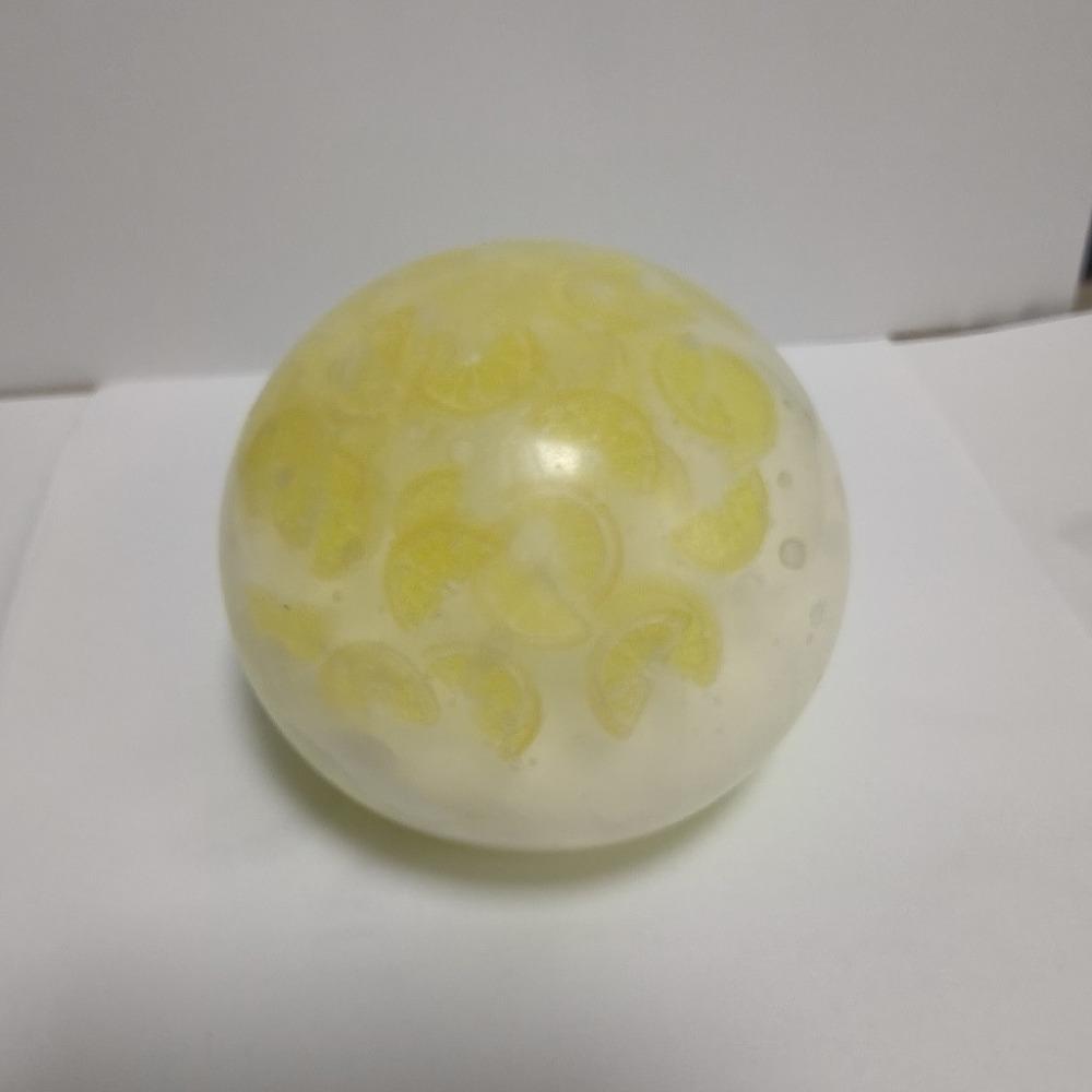 Crunch Sound Fidget Squishy Toy Round TPR Fidget Toy Ball Quick-rebound Squeeze Toy Children Gifts