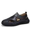 Handmade Men's Soft Sole Leather Loafers - Winter Casual Flat Large Size