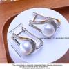 LSOOYH Freshwater Pearl Earrings For Women Statement Star Clip On Earrings Fashion Pearl Jewelry