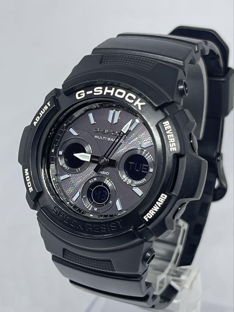 

[USED] CASIO G-SHOCK AWG-M100BW Tough Solar Garish