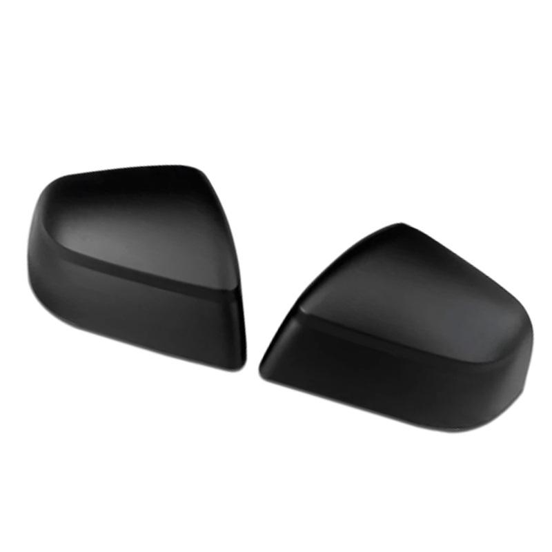 2pcs Side Rearview Mirror Cap Wing Mirror Cover Sticker Trim for Tesla Model Y Juniper 2025-2026 Left Hand Drive