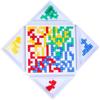 Early Education Blokus Board Game Plastics Puzzle Strategy Board  Family Party Indoor