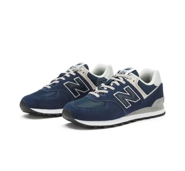 

New Balance ML574EVN 574 Core Navy/White Classic Retro Sneakers – Unisex (Men/Women) 37