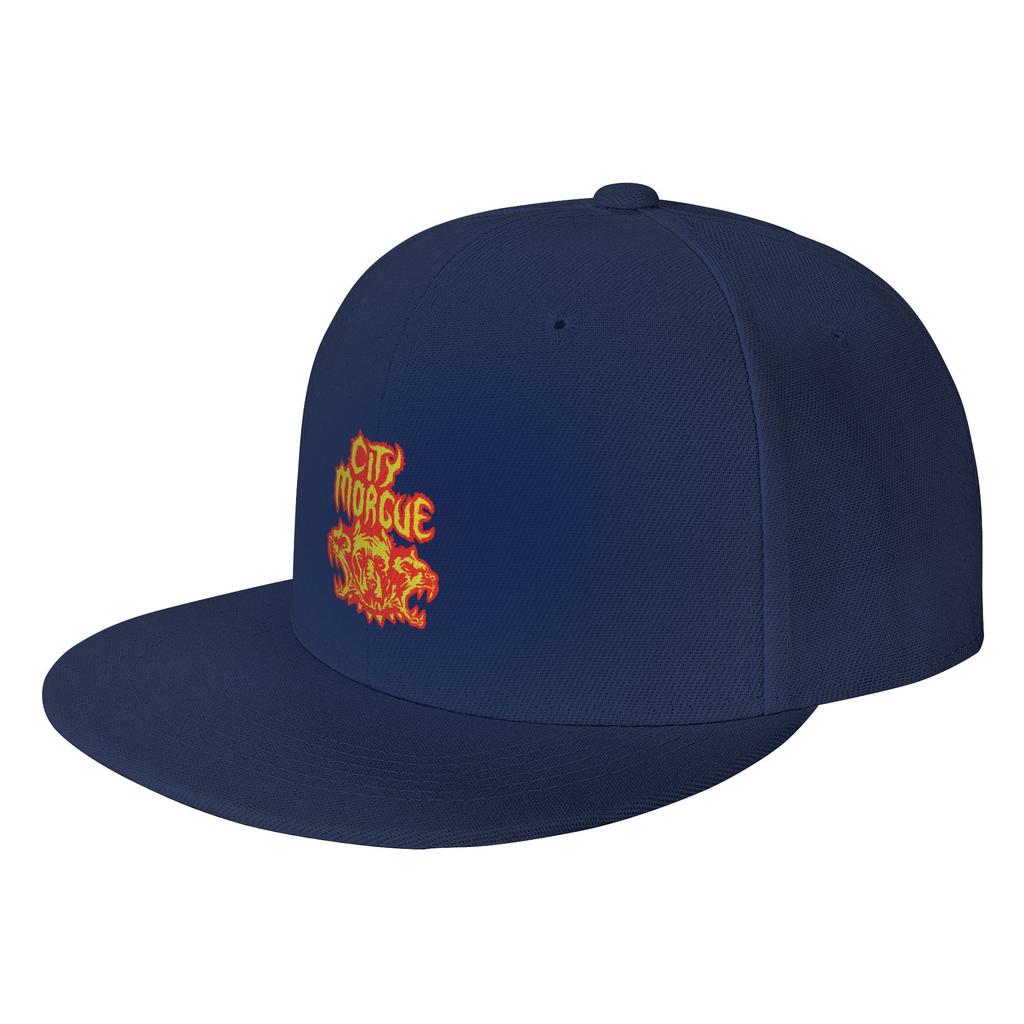 Fashion Three Heads Dog Flat Brim Sun Hat Dad Hat Tennis FeUnisex