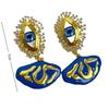 Luxury Imitation Pearl Eyes Of Demon Stud Earring Vintage Trendy Devil'S Eye Earrings Exaggerated Women Stud Earrings Lady/Girls