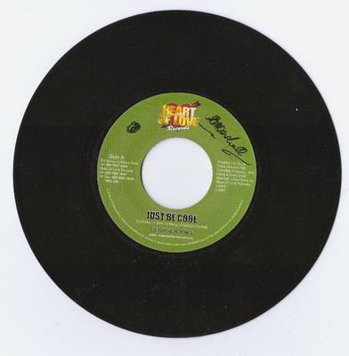 7inch Record GEORGE NOOKS, COLOR T - Just Be Cool / Righteouness HDL005 Heart Of Love R UK Reggae, Ska & Dub Used