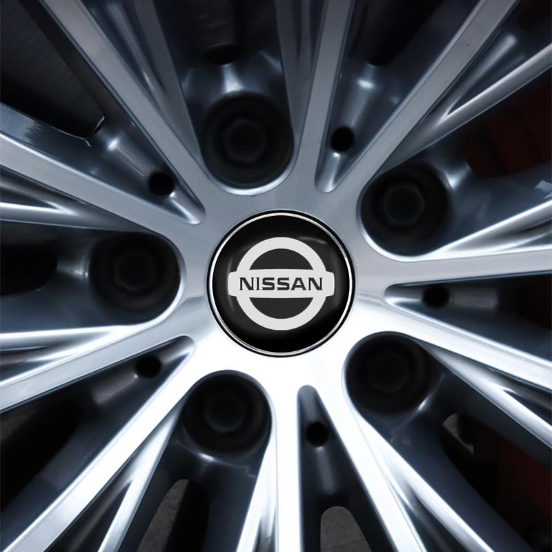 4 SZT./ZESTAW 60mm Kołpaki na Piastę Samochodową Pokrywy Centralne Kół Samochodowych Kołpaki Akcesoria Samochodowe Dla Nissan Nismo Qashqai Teana X Trail T32 T31 Tiida Juke