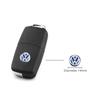 hijk1 5Pcs VW Car Key Stickers Aluminium Badge Auto Accessories For Volkswagen GTI Polo Golf Arteon Tiguan Touareg CC Amarok ID.3 ID.4