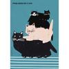Original Polish Funny Abstract Animal Retro Poster Canvas Printing World Cat Day Dog Storks Wall Art Club Room Home Bar Decor