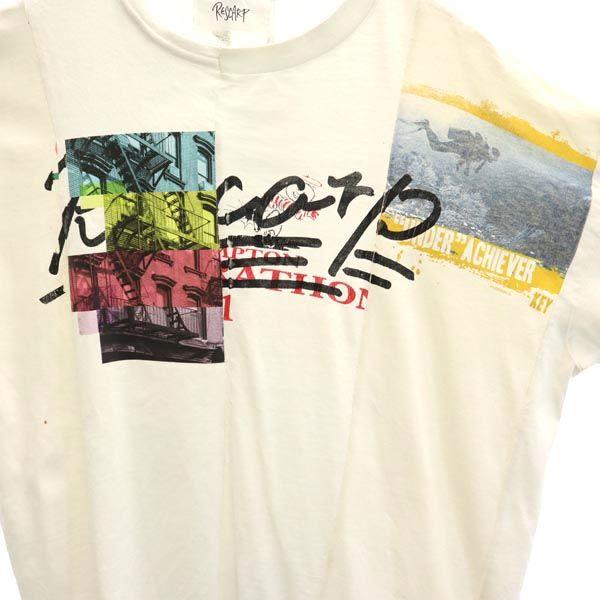 RESCARP 23ss Remake Short sleeve T-shirt White system Men's Used