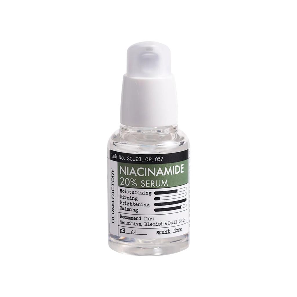 DERMA FACTORY Niacinamid 20% Serum 30ml