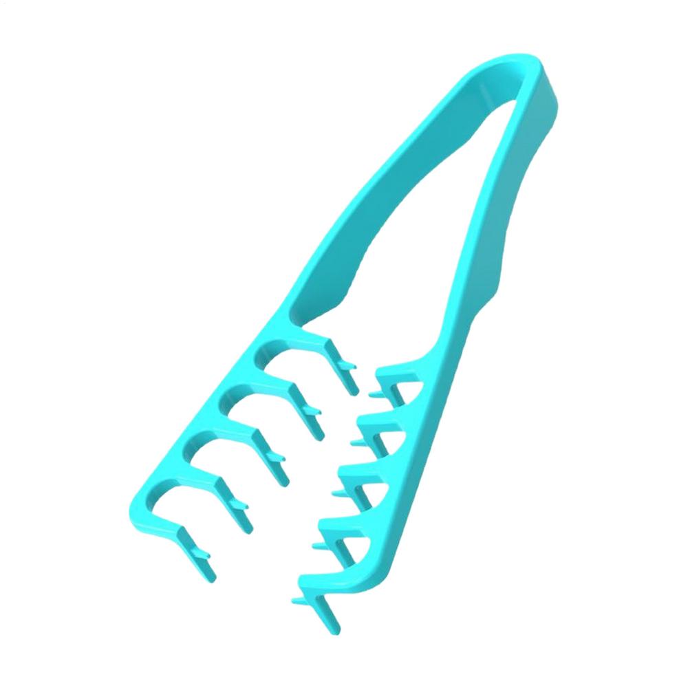 Men Hair Styling Brush Textured Comb Men Bang Root Lifting Brush Bang Hair Volume Root Lifting Clip Comb Curls Tool синий