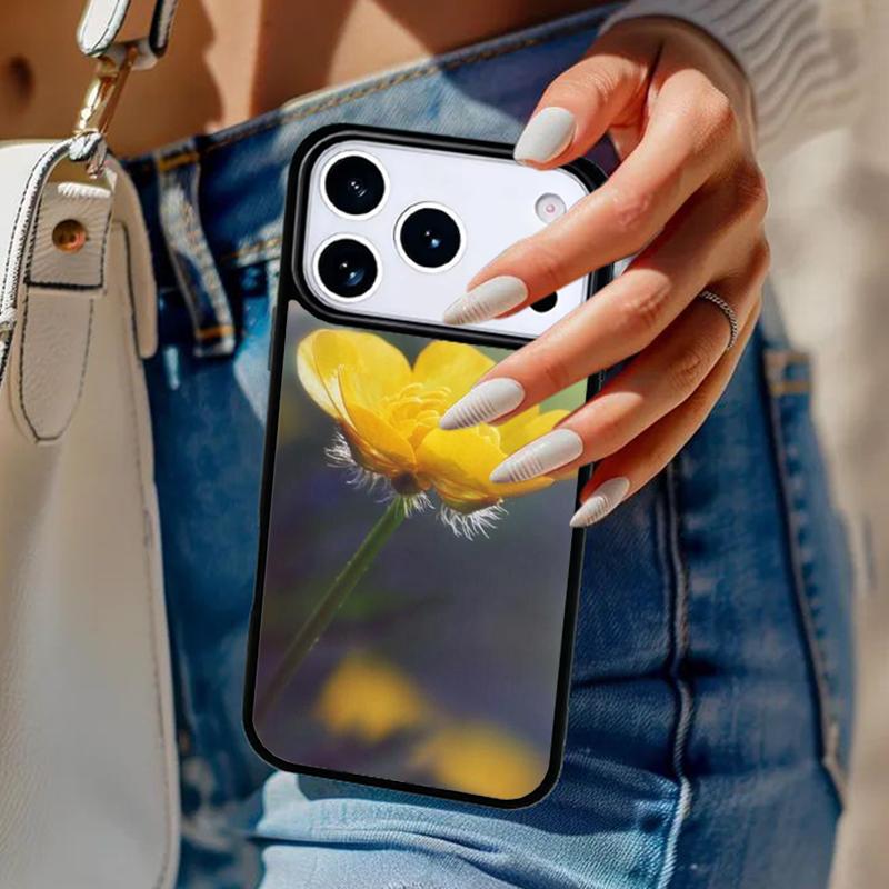 Flowers 1 Buttercups Phone Case For iPhone 17 Air 14 15 13 12 Max Cover For Apple 14 15 16 16e 11 Pro Max Plus Coque