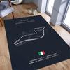 Race Track Circuit Design Carpet Mat Rug - Bahrain Monaco Nürburgring Motorsport Home Decoration Bedroom Decor Home Carpet