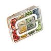 Divided Serving Tray With Lid And Handle, 8 Compartment Snackle Box Container, Portable Snack Box, Travel Storage Organizer For Candy Veggie Fruit