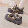 Women's Winter Fleece-lined Sneakers: Warm Cotton Casual Running & Board Shoes