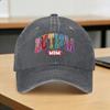Autism Mom Sun Baseball Cap  Unisex-Teens Custom Logo Hip Hop Hats Summer Stylish Outdoor Sports Adjustable Snapback Cap