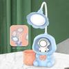 Nueva Lámpara de Mesa de Conejo Espacial de Dibujos Animados Portalápices Sacapuntas Lámpara de Mesa de Lectura Dormitorio de Estudiantes Luz Nocturna de Carga