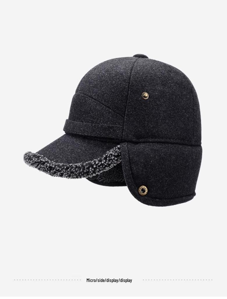 Men's Thickened Winter Outdoor Ear Protection Hat