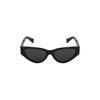 MIU MIU Cat Eye Sunglasses With Logo Women Sunglasses Black MU03ZS1AB5S0