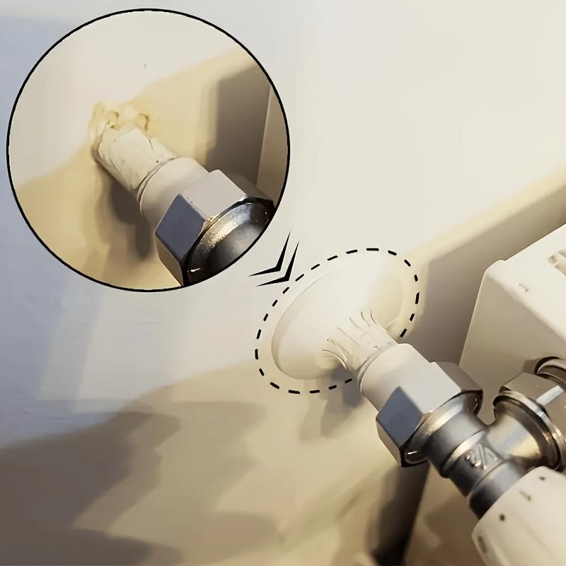 Kit de Acabamento de Tubulação/Remendo para Furo na Parede/Tampa de Tubulação de Ventilação de Furo na Parede de Plástico/para Válvulas de Chuveiro/Tubulações de Válvula de Ângulo/Torneiras/Placa Rápida Decorativa Acessórios de Cozinha