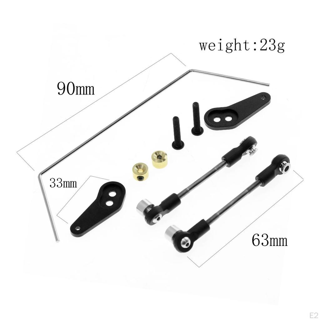 1/10 Rear Sway Bar Kits, , Universal Anti Aluminum Alloy Roll for 2WD -01