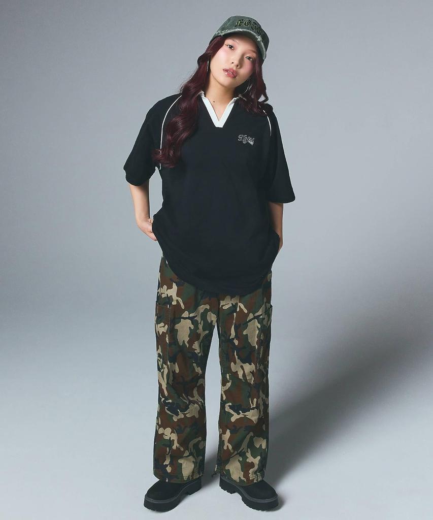 FADED 6PANEL CAP for OLIVE [X-girl] women,