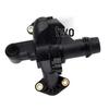 The LR073372 Water Pipe Connector Thermostat Outlet Housing Fits Jaguar Land Rover Range Rover Models.