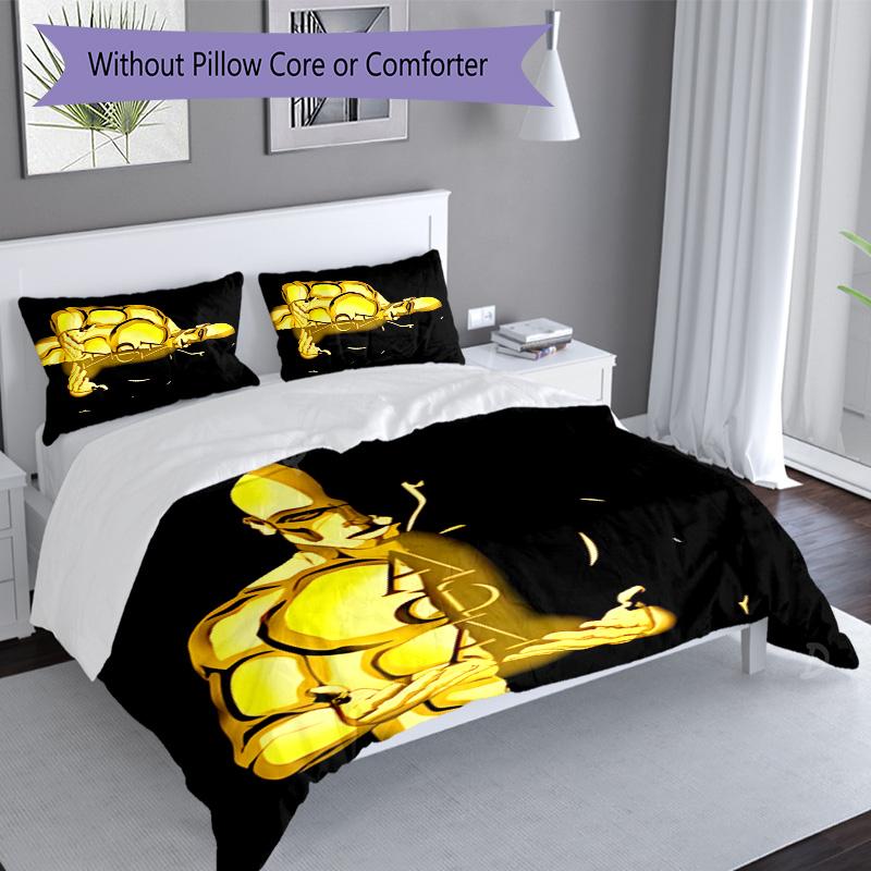 3pcs Alpha Phi Alpha logo pattern bedding set duvet cover set includes duvet cover &pillowcases, perfect all season bedroom decoration & gift