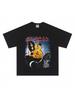 2025 Slash Printed Vintage Short Sleeve VintageT Shirt Guns N 'Roses High Quality Luxury Brand Selling Popular Style