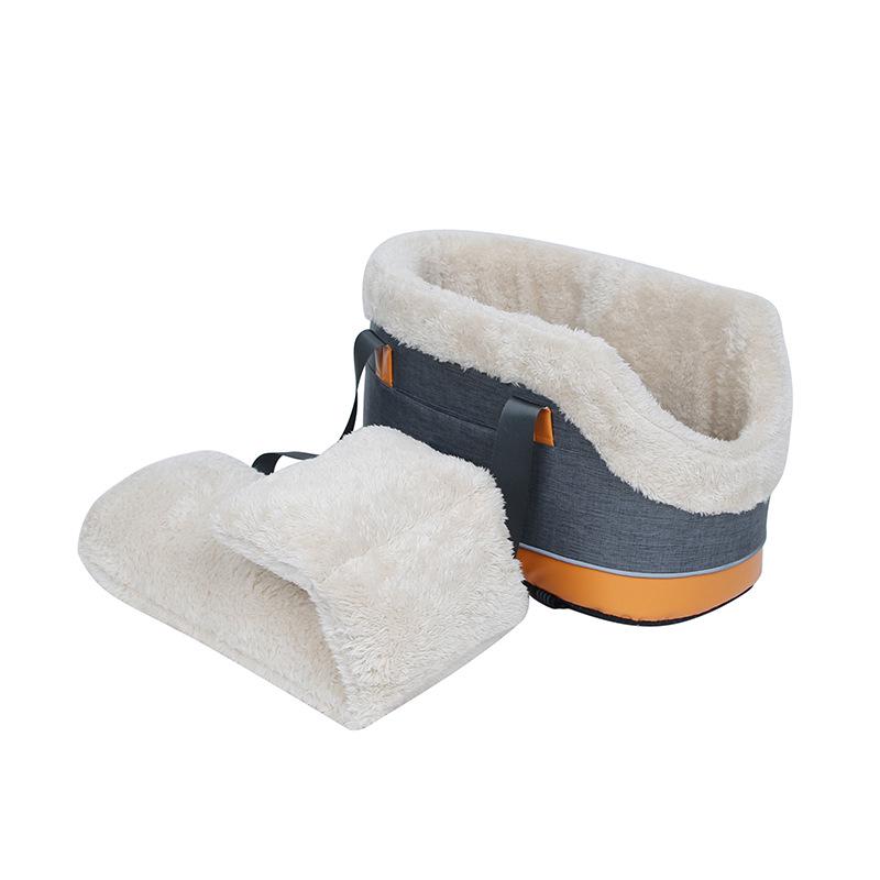 Pet Car Seat Cushion: Portable Safety Nest for Cats and Small Dogs